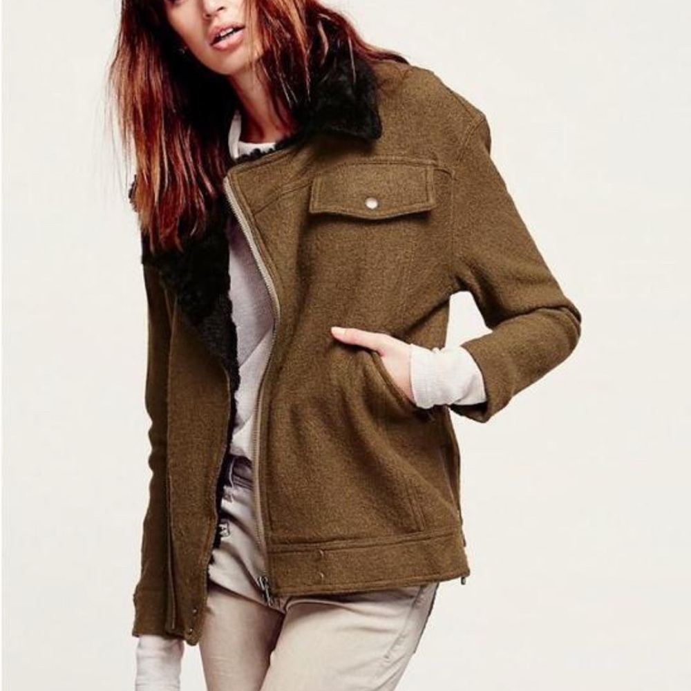 Free people military coat